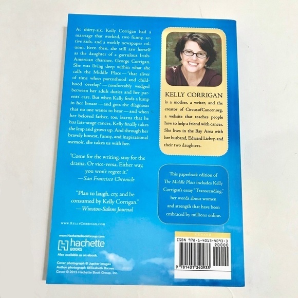 The Middle Place by Kelly Corrigan Paperback - Picture 3 of 3